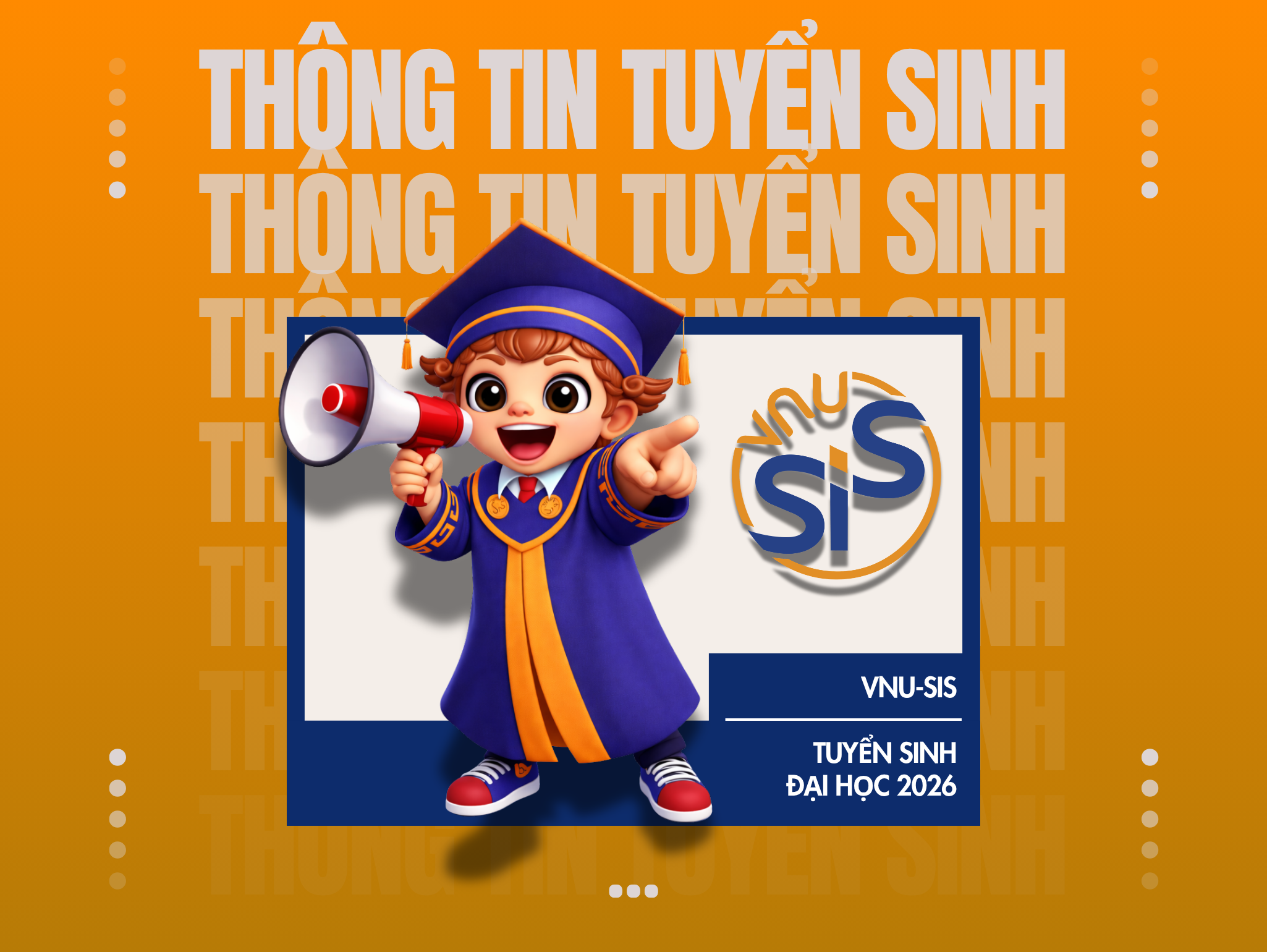 Thông tin tuyển sinh đại học chính quy năm 2026