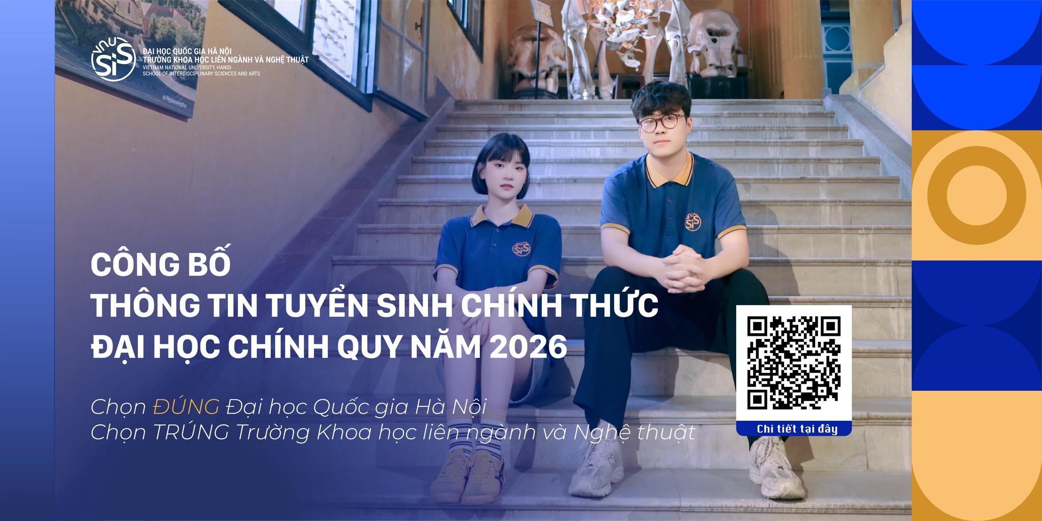 Trường Khoa học liên ngành và Nghệ thuật tuyển sinh 1200 chỉ tiêu đại học chính quy năm 2026