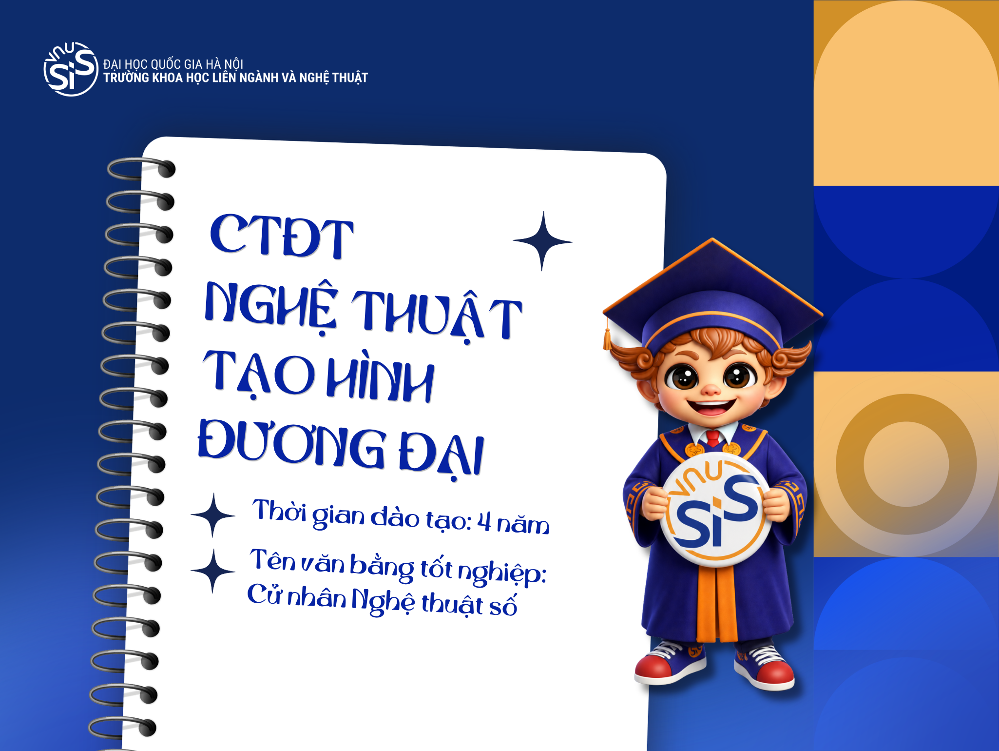 Chương trình đào tạo Nghệ thuật tạo hình đương đại (Cử nhân Nghệ thuật số)