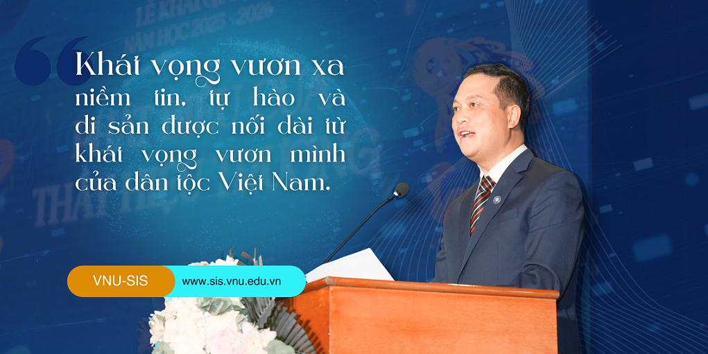 Lễ Khai giảng năm học 2025-2026: Nhà S cùng thế hệ trẻ mang trong mình khát vọng vươn xa cùng đất nước