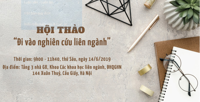 Hội thảo “Đi vào nghiên cứu liên ngành”