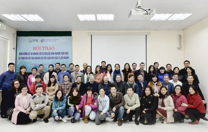 Hội thảo định hướng đề tài nghiên cứu, trao đổi kinh nghiệm thực hiện và trình bày kết quả nghiên cứu cho luận văn thạc sĩ liên ngành