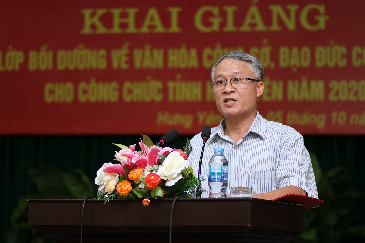 Tổ chức thành công các khóa bồi dưỡng cho 700 cán bộ, công chức, viên chức tỉnh Hưng Yến năm 2020