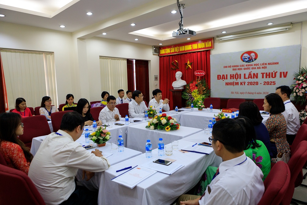 Đại hội Chi bộ Khoa Các khoa học liên ngành nhiệm kỳ IV (2020 – 2025)