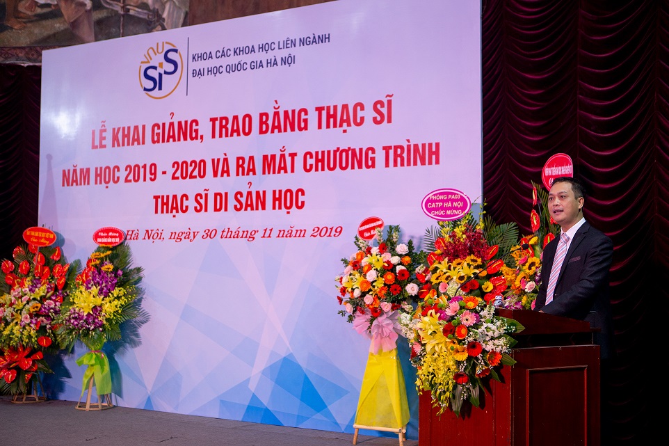 Lễ khai giảng, trao bằng thạc sĩ năm học 2019 – 2020