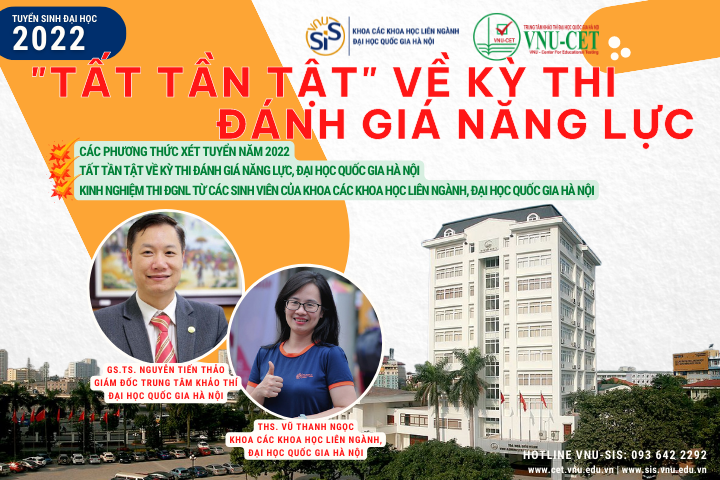 VNU-SIS cùng CET Tư vấn tuyển sinh Đại học chính quy và kỳ thi Đánh giá năng lực