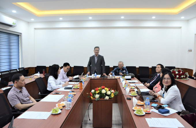 Họp Hội đồng khoa học và đào tạo - Khoa Các khoa học liên ngành, Đại học Quốc gia Hà Nội