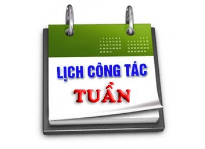 Lịch công tác tuần 18 từ ngày 04.5.2022 đến ngày 06.5.2022