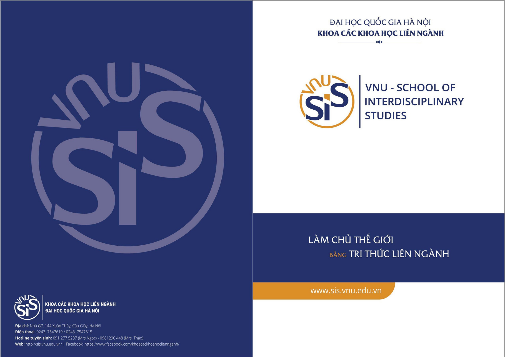 BROCHURE 4 CHƯƠNG TRÌNH ĐẠI HỌC - TUYỂN SINH NĂM 2022