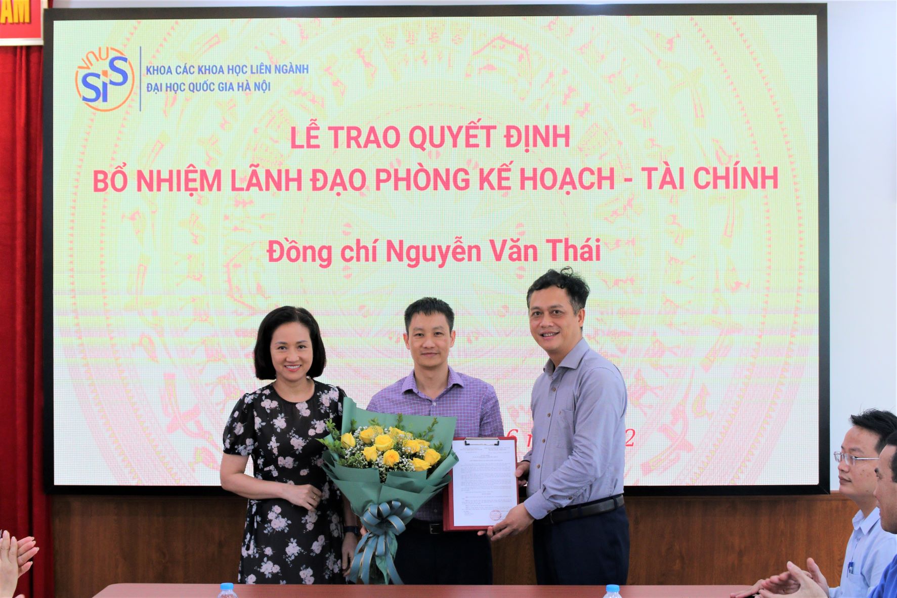 Khoa Các khoa học liên ngành bổ nhiệm vị trí chủ chốt