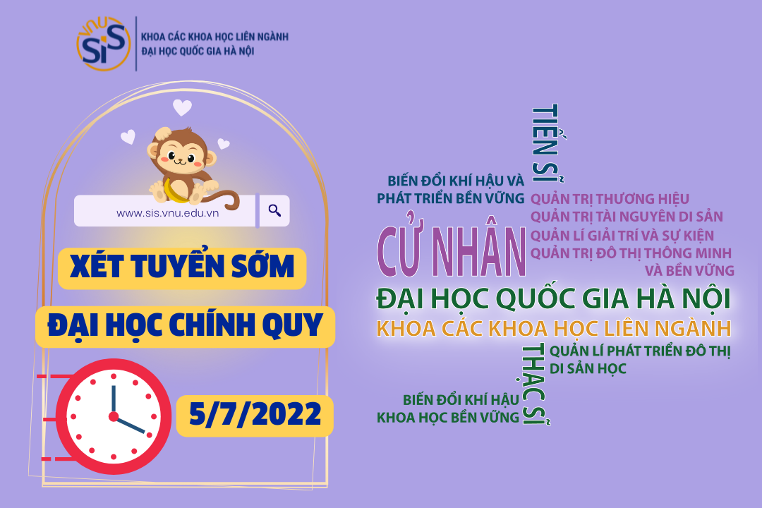 Các bước xét tuyển sớm Đại học chính quy 2022