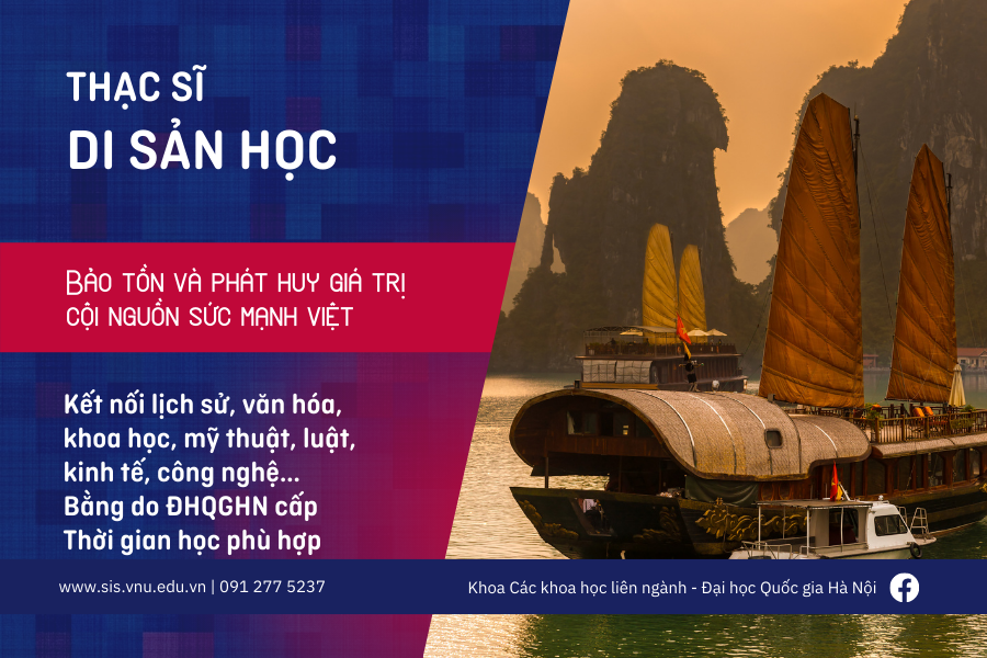 Tuyển sinh Thạc sĩ Di sản học