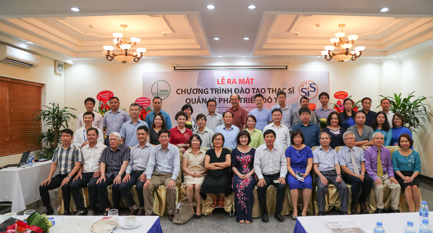 VNU - SIS: Tiên phong đào tạo nhân lực Quản lí đô thị
