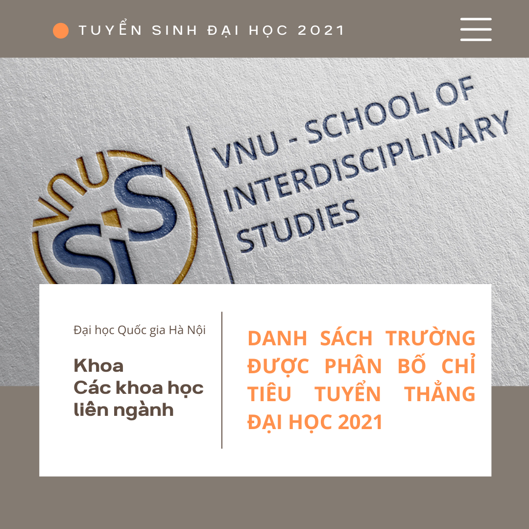 Tra cứu danh sách trường được phân bố chỉ tiêu tuyển thẳng Đại học 2021