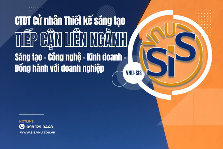 Học ngành Thiết kế sáng tạo - tiếp cận liên ngành sáng tạo - công nghệ - kinh doanh và đồng hành với doanh nghiệp