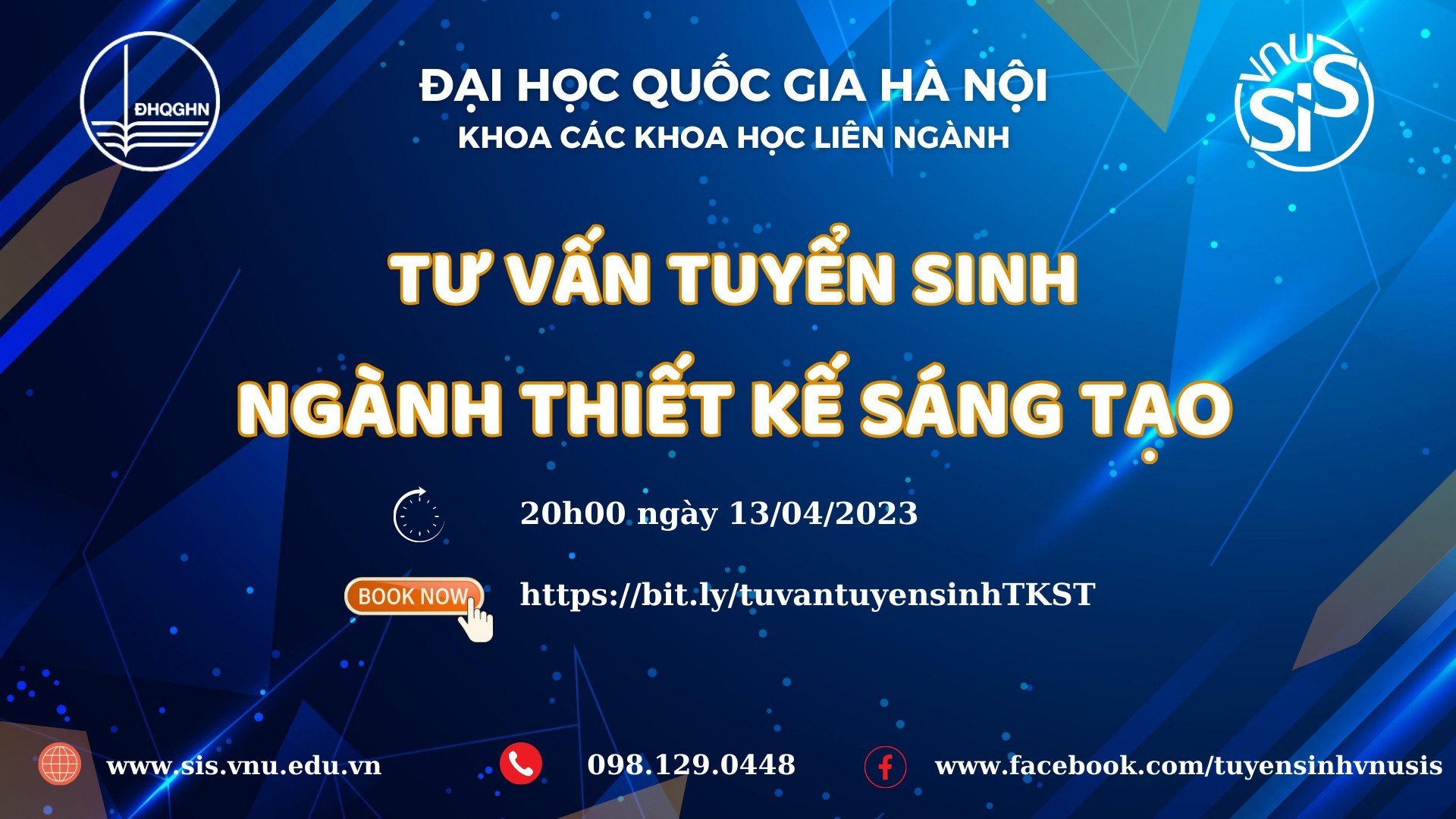 Tư vấn tuyển sinh trực tuyến ngành Thiết kế sáng tạo