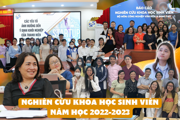 Mùa nghiên cứu khoa học sinh viên đầu tiên tại Khoa Các khoa học liên ngành