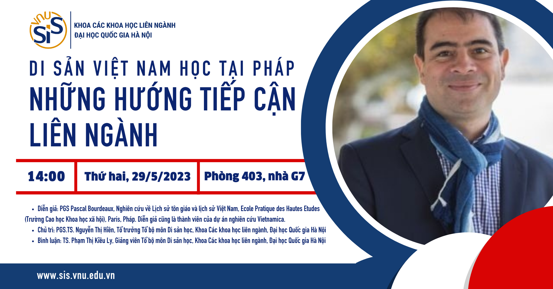 Tọa đàm: Di sản Việt Nam học tại Pháp: Những hướng tiếp cận liên ngành