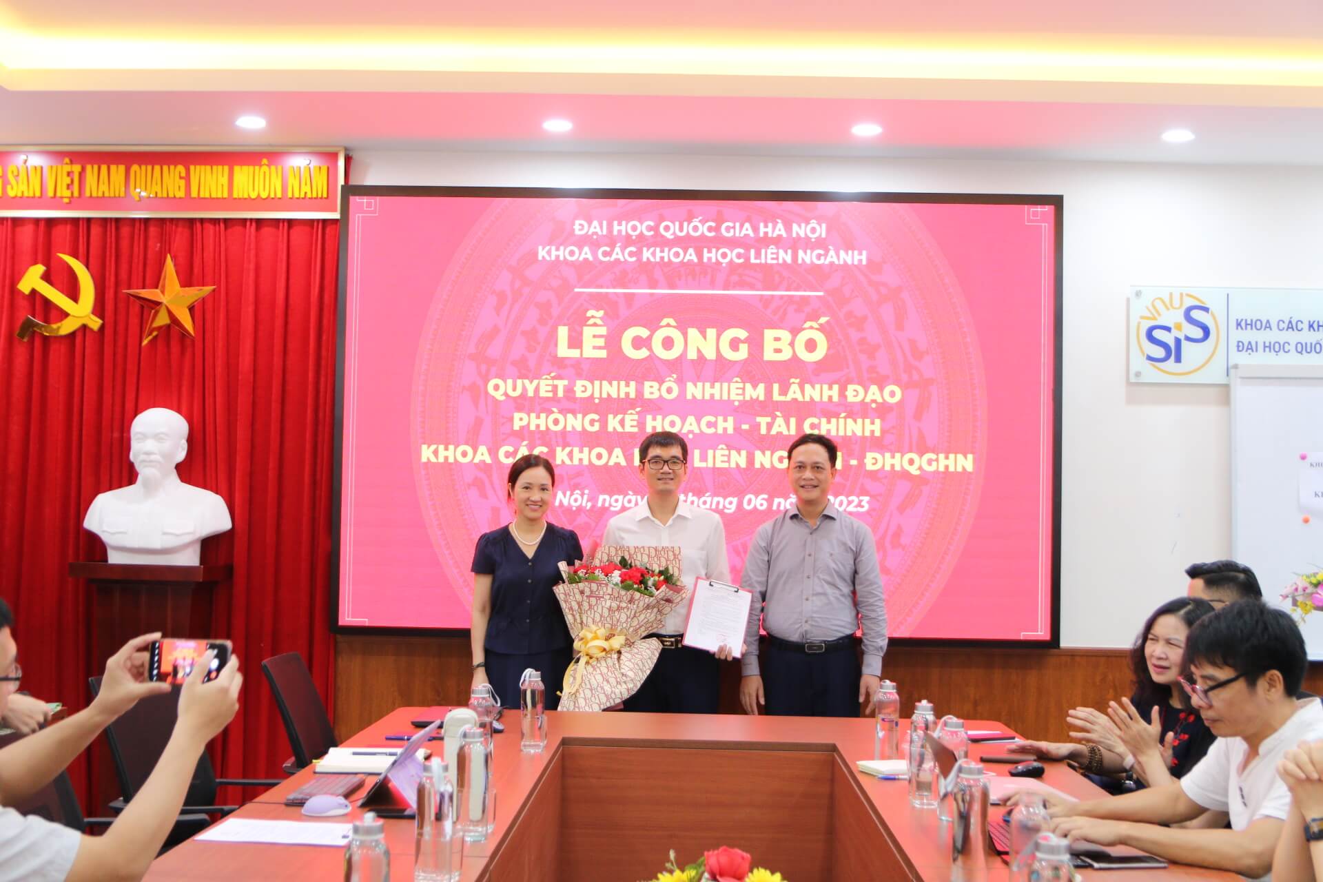 Lễ bổ nhiệm chức danh Phó Trưởng phòng Kế hoạch - Tài Chính