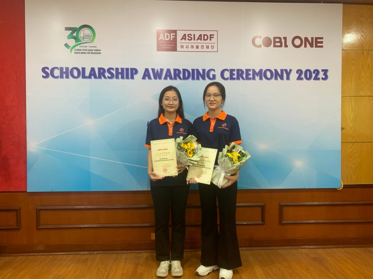 Lễ trao học bổng ADF Hàn Quốc, năm học 2023-2024