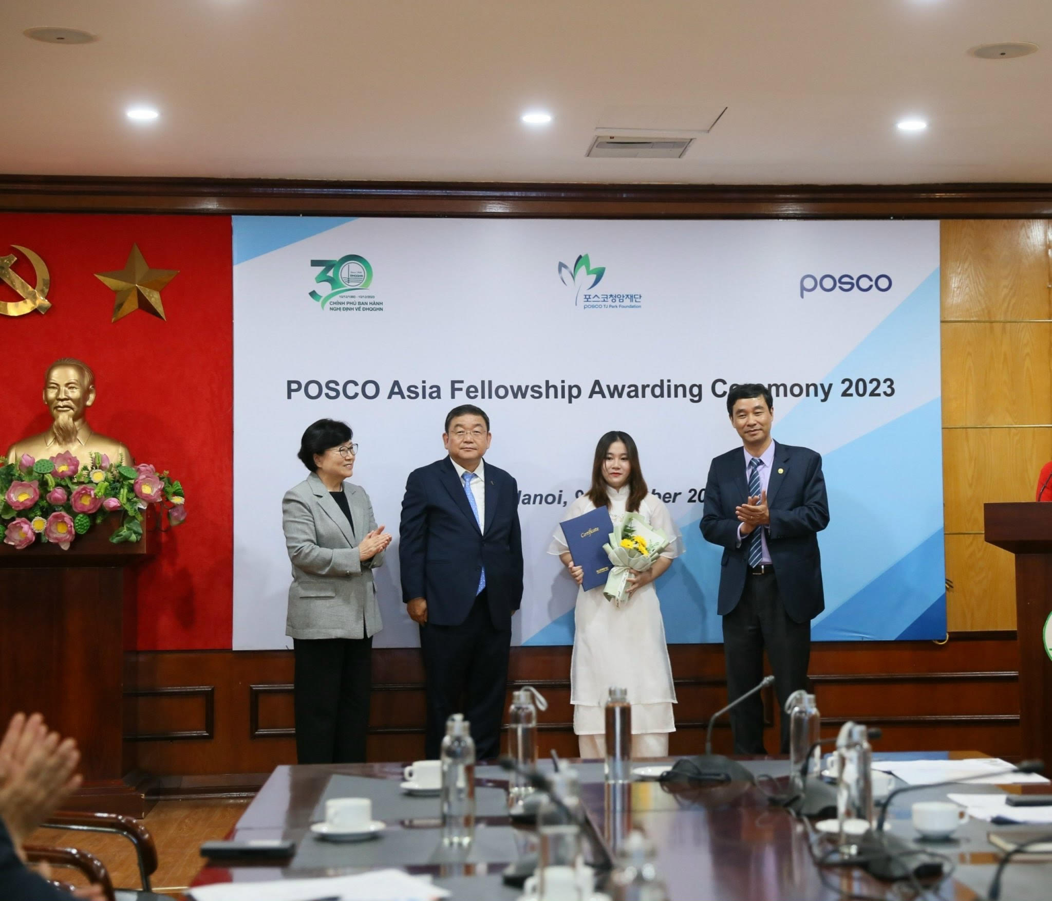 Lễ trao học bổng Posco, năm học 2023-2024