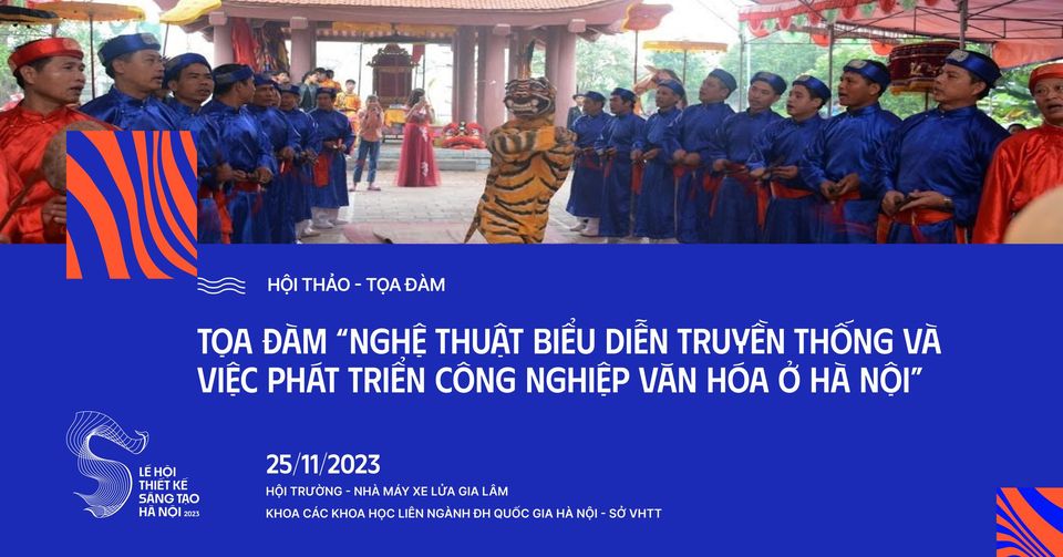 Tọa đàm: Nghệ thuật biểu diễn truyền thống và việc phát triển công nghiệp văn hóa ở Hà Nội