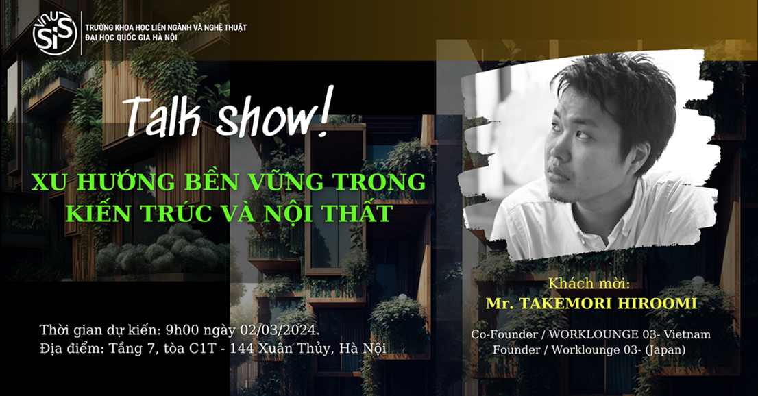 Tọa đàm: Xu hướng bền vững trong kiến trúc và nội thất