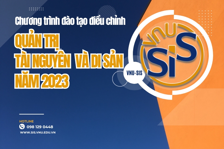 Chương trình đào tạo trình độ đại học ngành Quản trị tài nguyên di sản (điều chỉnh năm 2023)