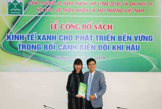 Giang Thị Huyền Thu –  Cục Biến đổi khí hậu, Bộ Tài nguyên và Môi trường