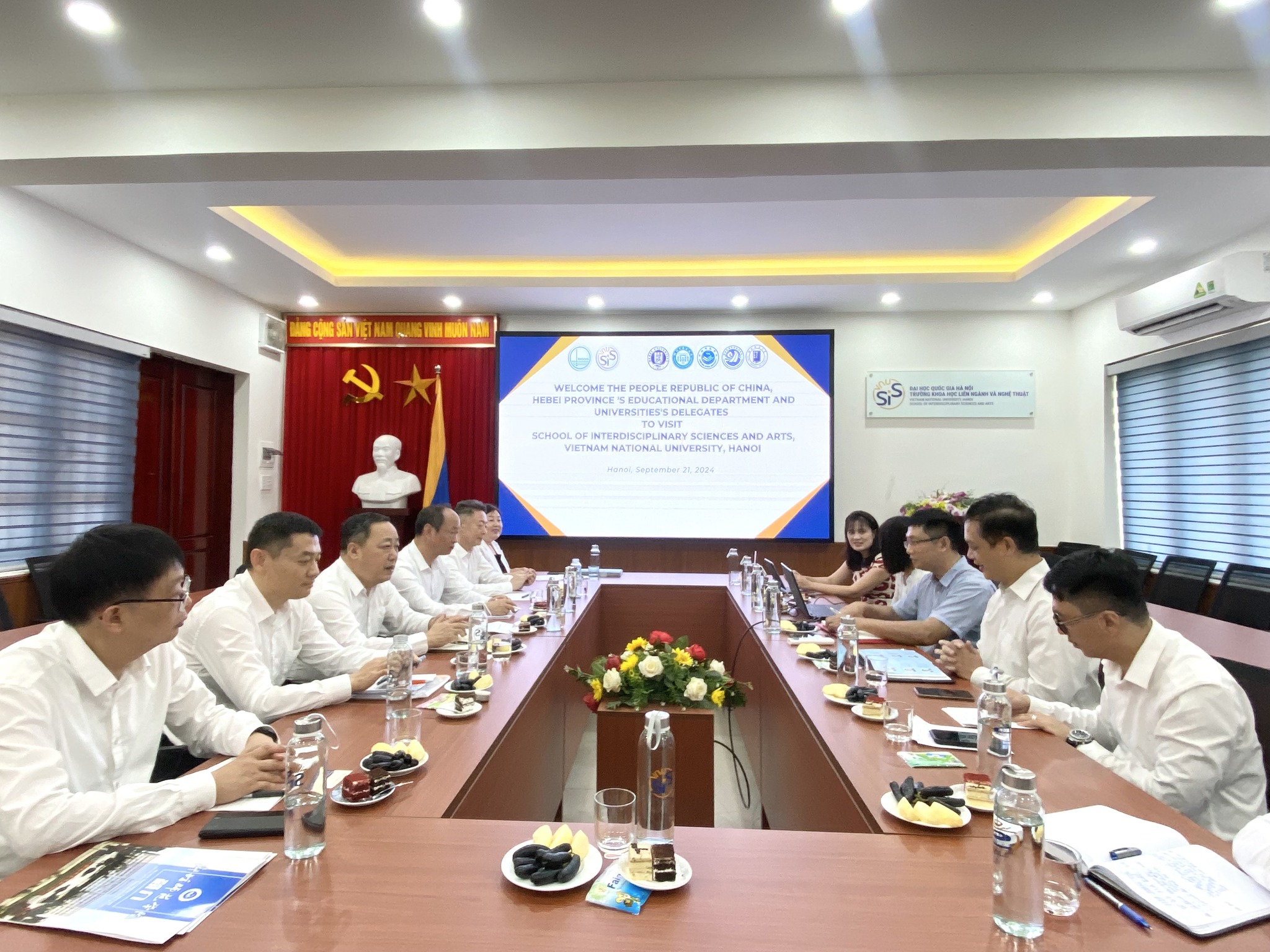 Mở ra cơ hội hợp tác với các trường đại học tỉnh Hà Bắc, Trung Quốc