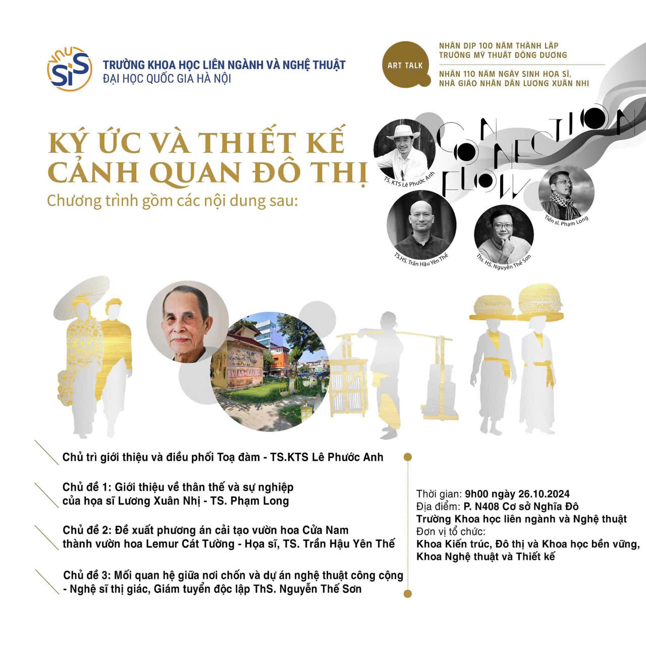 Tọa đàm: Ký ức và thiết kế cảnh quan đô thị