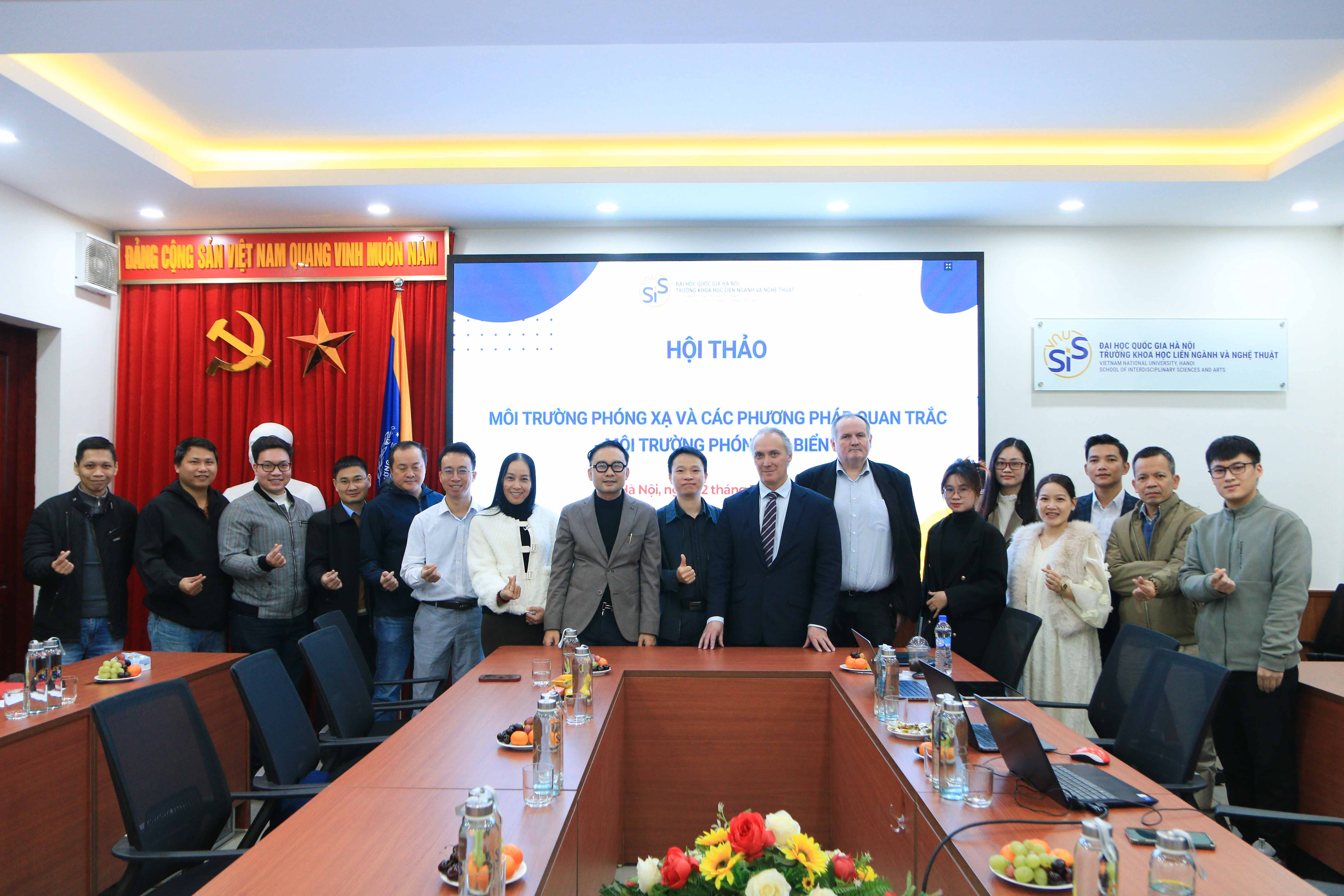 Hội thảo khoa học: Ứng dụng phóng xạ, kỹ thuật hạt nhân và các phương pháp quan trắc môi trường phóng xạ