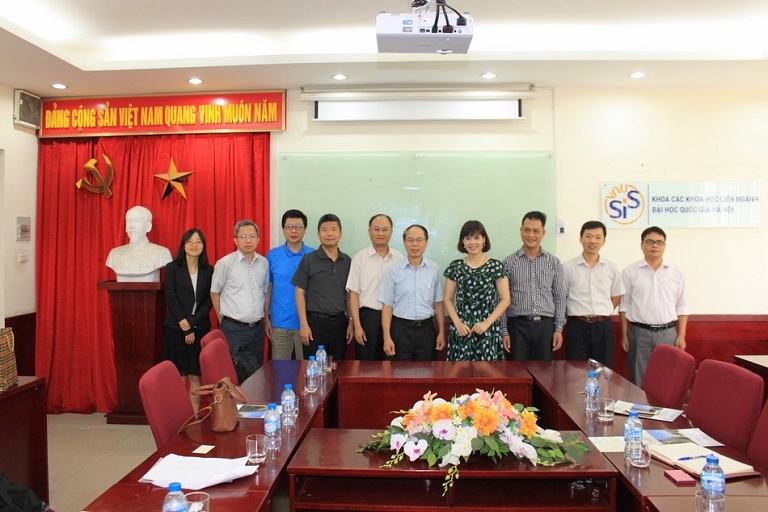 Khoa Các khoa học liên ngành trao đổi công tác đào tạo với Đại học Nam Hoa, Đài Loan