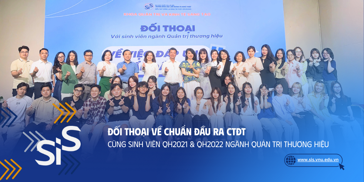 Đối thoại cùng sinh viên ngành Quản trị thương hiệu: Làm rõ chuẩn đầu ra, khai phóng hành trình phát triển nghề nghiệp